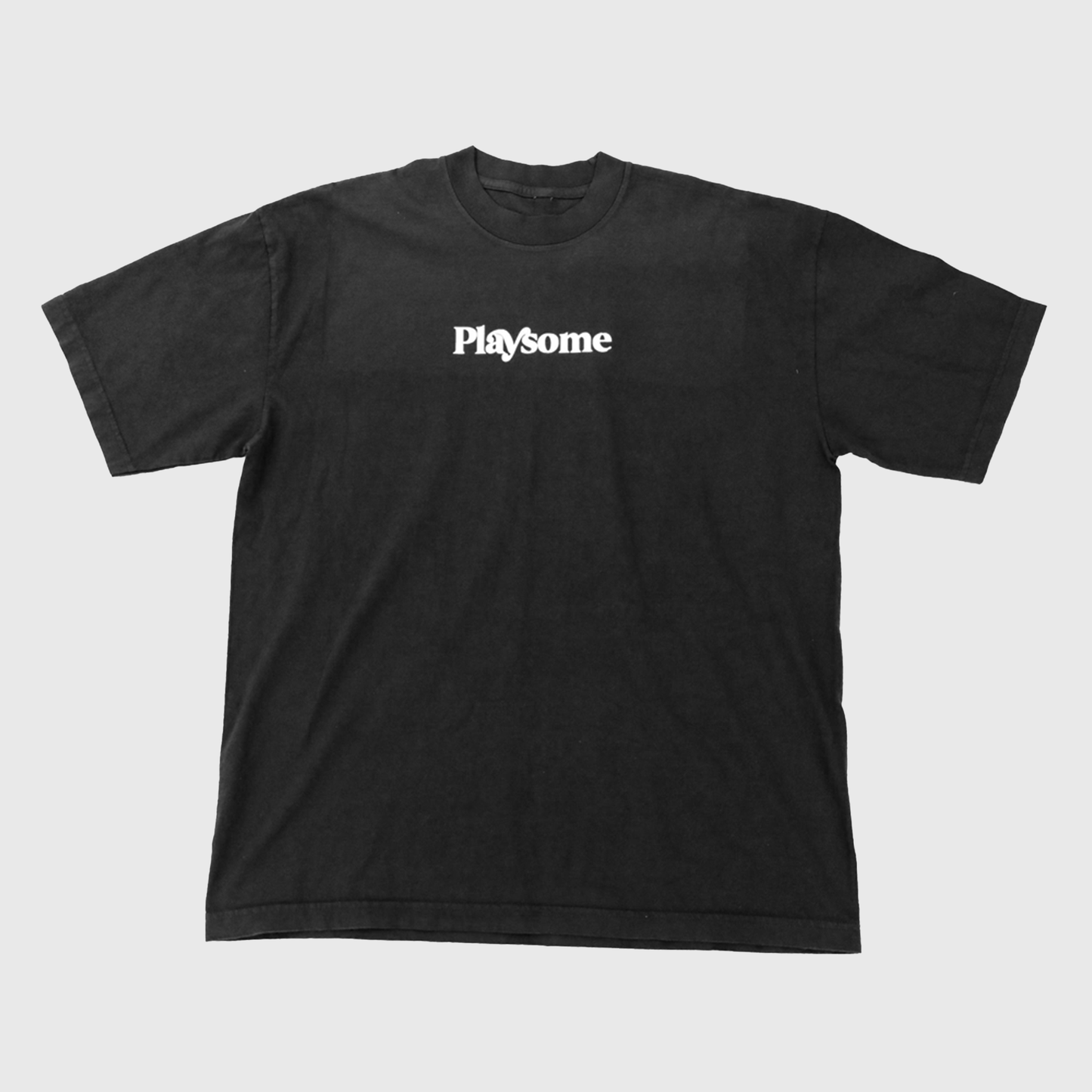 PLAYSOME TEE BLACK