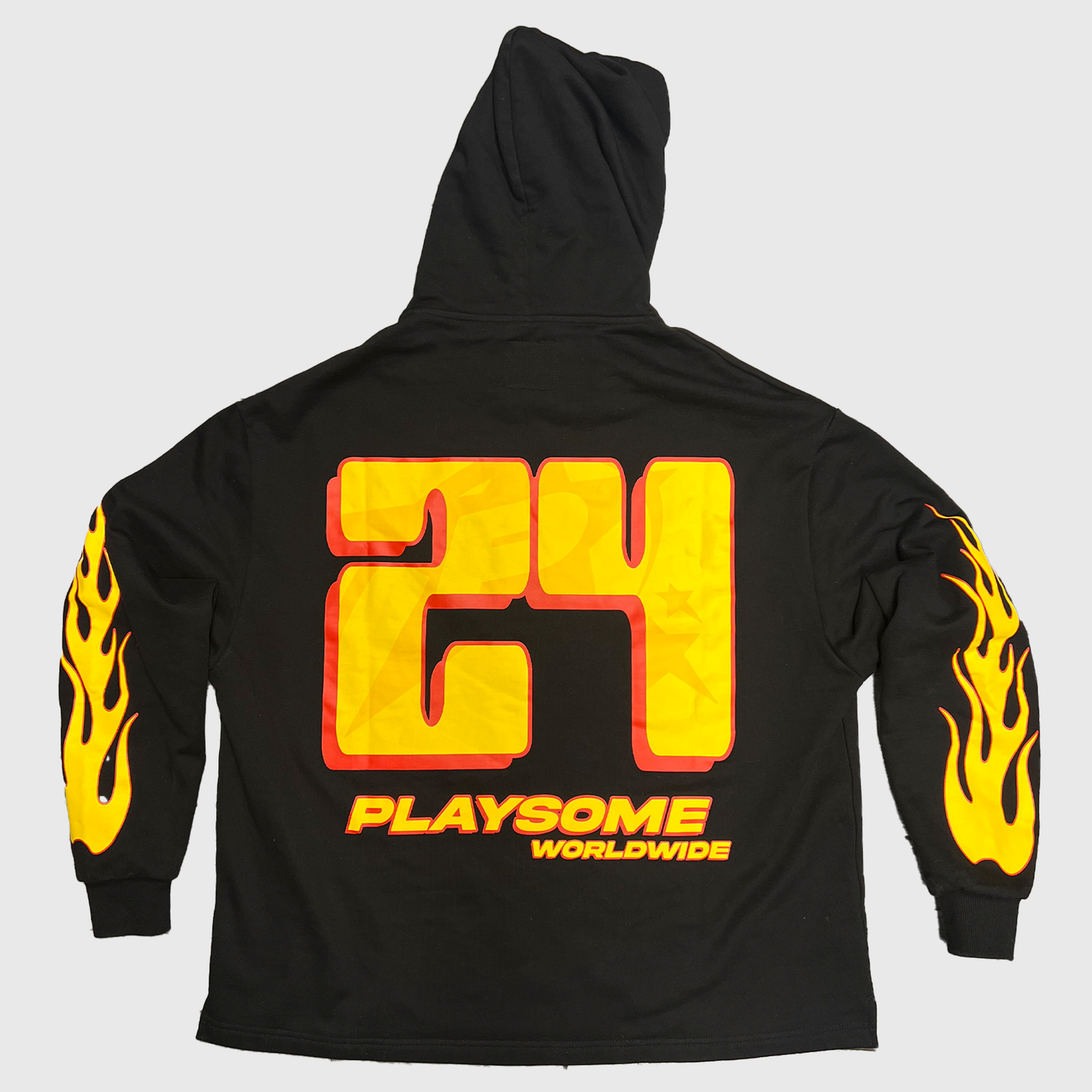 PLAYSOME RACING HOODIE BLACK